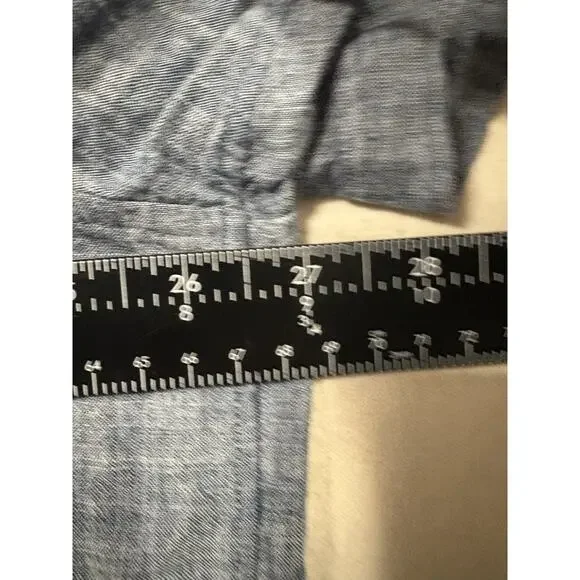 Vineyard Vines Button Up Cabana Shirt Mens 2XL Blue Classic Fit Short Sleeve - Picture 4 of 6